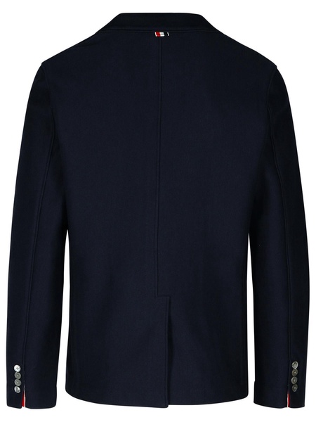 Thom Browne 'Rwb' Navy Cotton Blazer Man