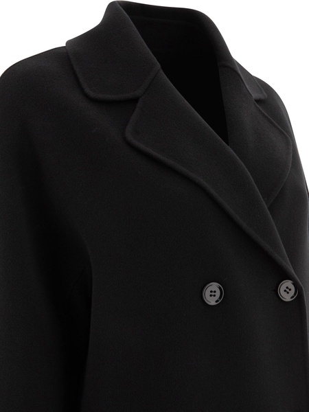 Max Mara S "Capi" Wool Coat With Buttons