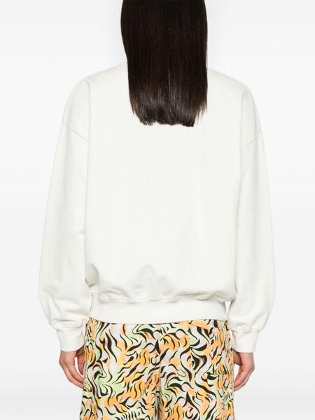 Ganni Organic Cotton Oversized Sweatshirt