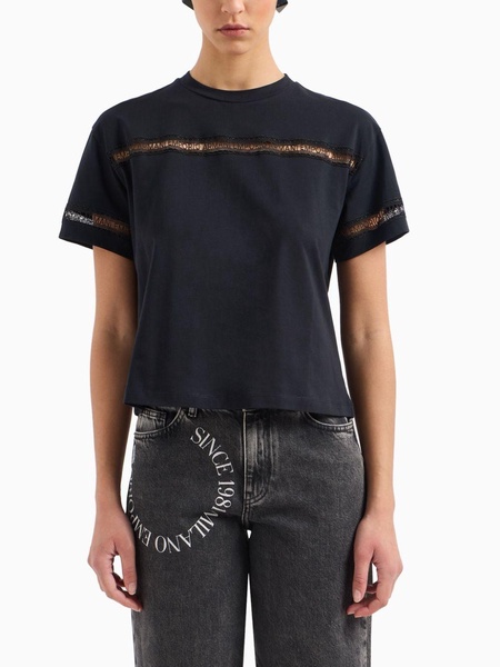 Emporio Armani Logo Cotton T Shirt