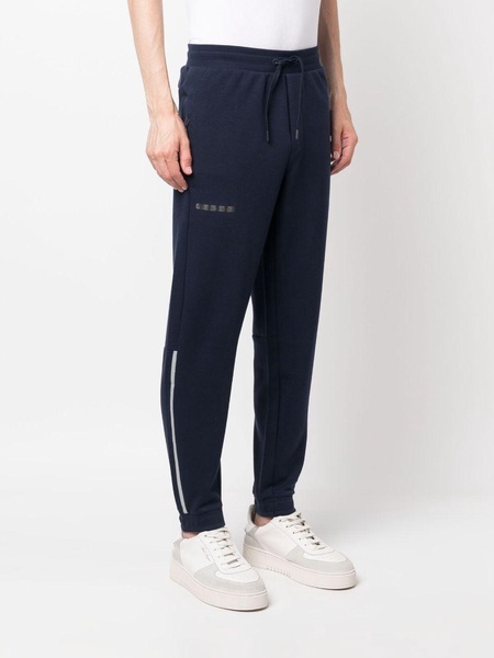 Ea7 Logo Cotton Blend Sweatpants