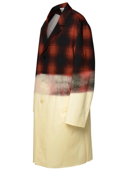 Maison Margiela Checked Single-Breasted Coat