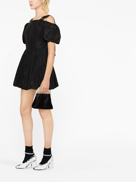 Simone Rocha Cold-Shoulder Balloon-Sleeved Mini Dress