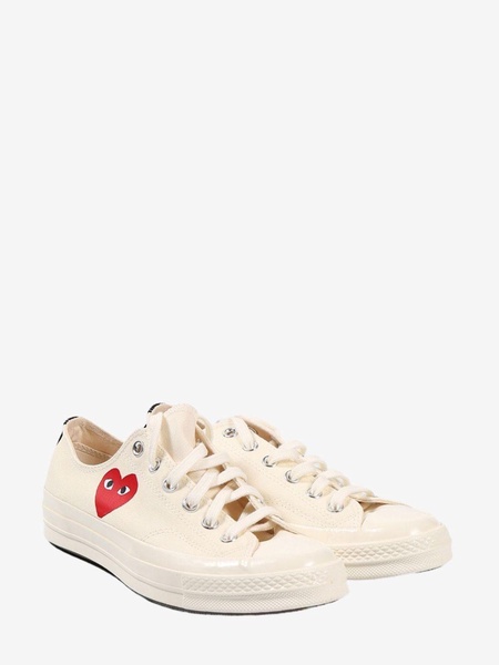 Comme Des Garcons Chuck Taylor Low Top Sneakers