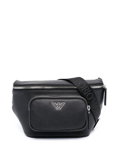 Emporio Armani Leather Beltbag