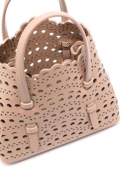 Alaia Mina 16 Micro Leather Handbag