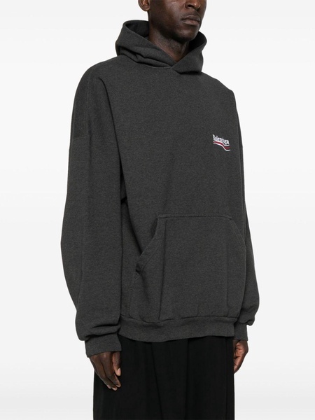 Balenciaga Political Campaign Cotton Hoodie