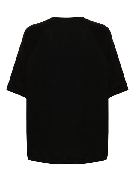 Emporio Armani Printed Cotton T Shirt