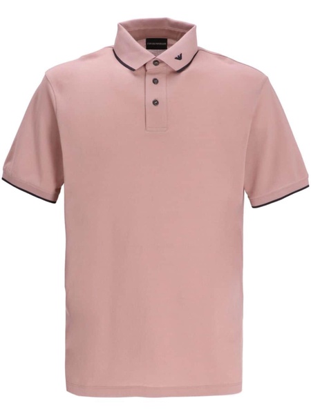 Emporio Armani Logo Cotton Polo Shirt