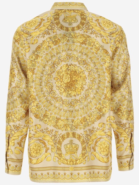 Versace Printed Silk Shirt