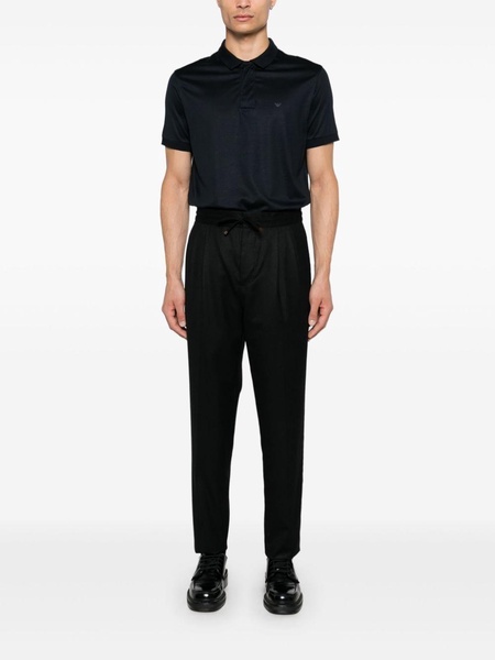 Emporio Armani Capsule Logo Cotton Polo Shirt