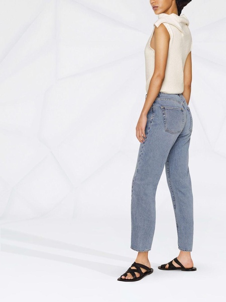 Toteme Pre Straight Leg Cropped Denim Jeans