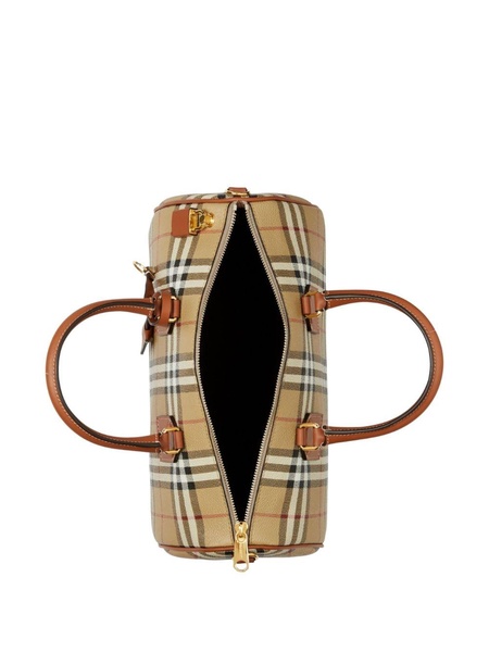 Burberry Check Medium Bowling Bag