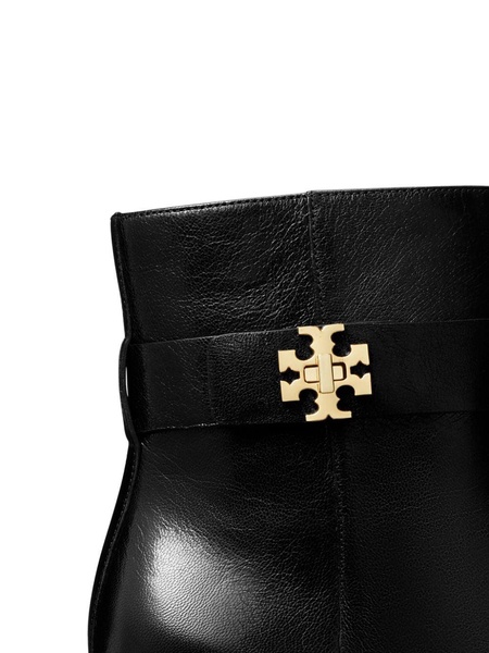 Tory Burch T Lock Leather Ankle Boots