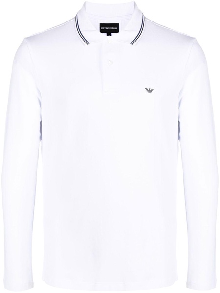 Emporio Armani Logo Cotton Polo Shirt