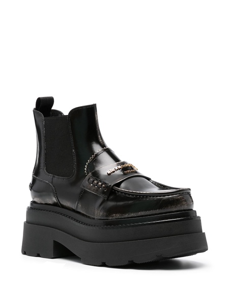 Alexander Wang Carter Ankle Platform Boot Shoes