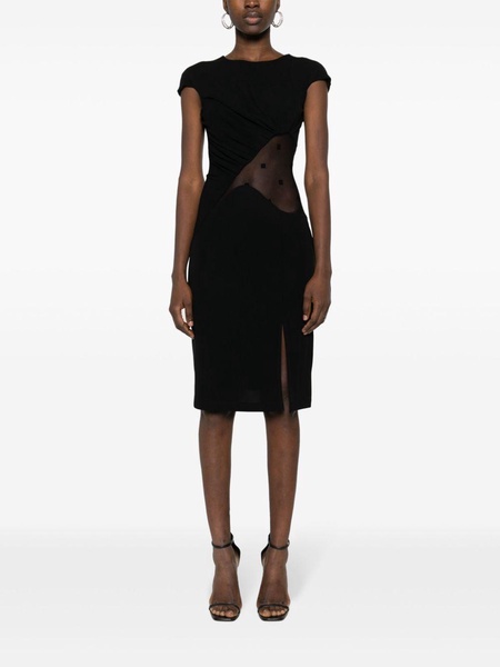 Givenchy Lace Cut Out Midi Dress