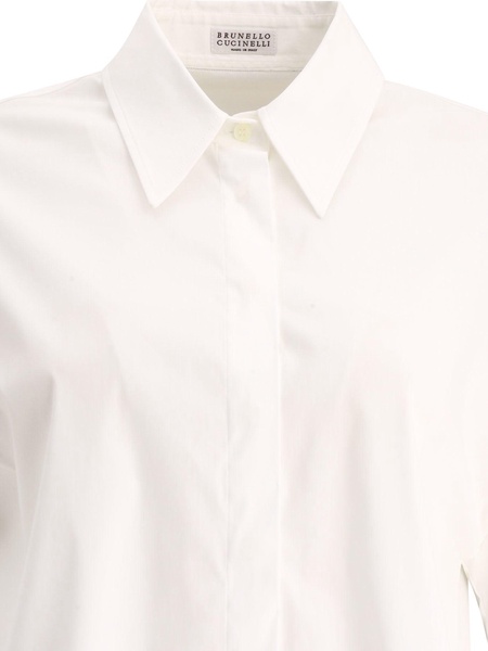 Brunello Cucinelli Long-Sleeved Button-Up Shirt