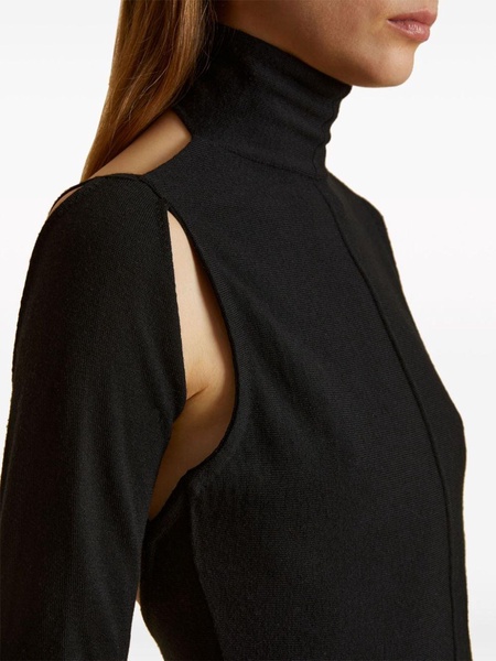 Marlowe virgin wool turtleneck top