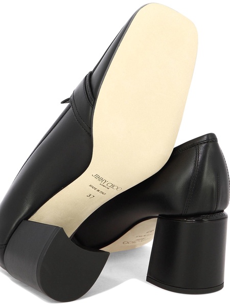 Jimmy Choo "Evin 65" Heeled Loafers