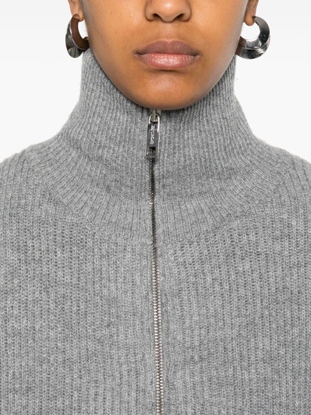 Sport Max Wool Zipped Cardigan