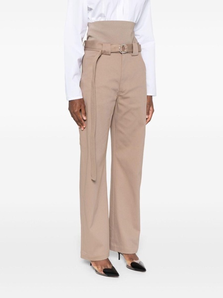 Alaia Cotton Cargo Trousers