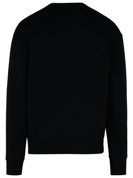 Maison Kitsuné Black Cotton Sweatshirt