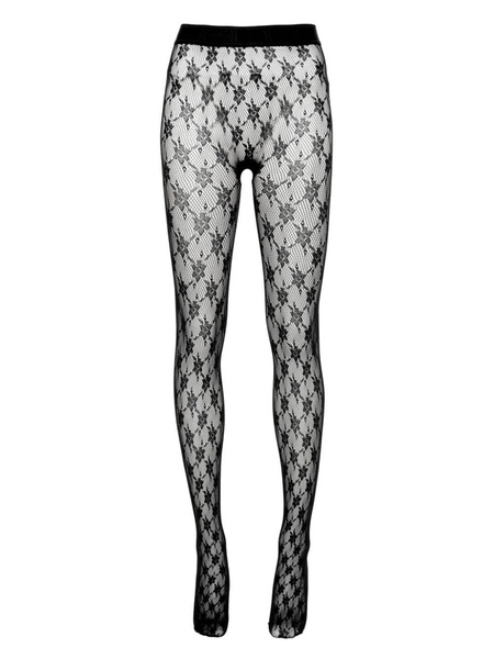 Wolford Floral Lace Tights