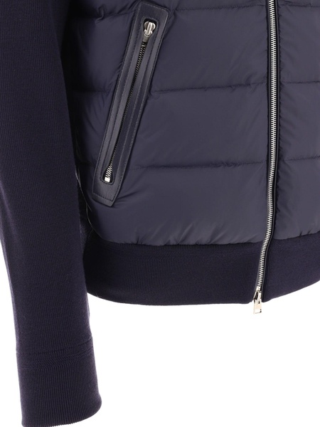 Tricot Down Jacket Jackets Blue