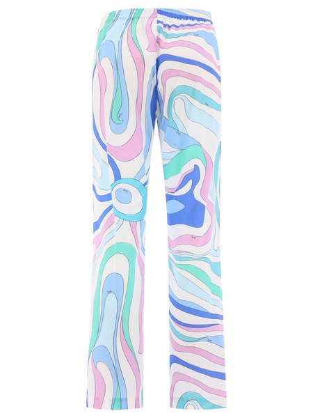 Emilio Pucci Marmo Print Trousers