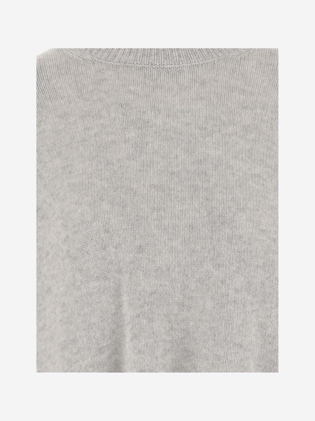 Allude Ribbed Cashmere And Silk Sweater