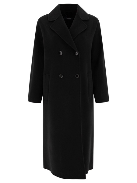 Max Mara S "Capi" Wool Coat With Buttons