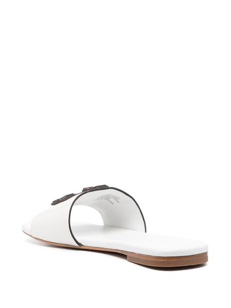 Tory Burch Eleanor Leatherflat Sandals