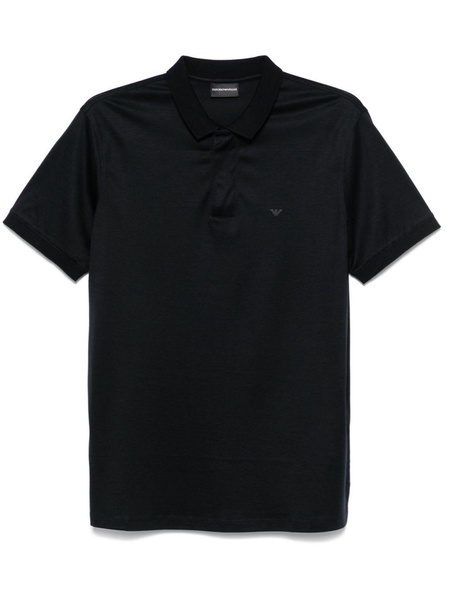 Emporio Armani Capsule Logo Cotton Polo Shirt