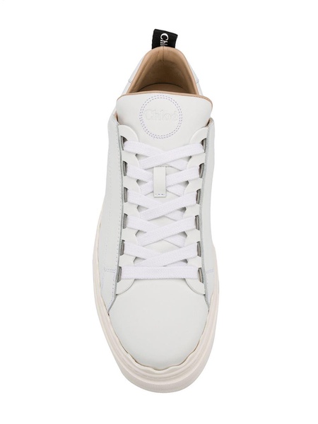 Chloè Lauren Leather Sneakers