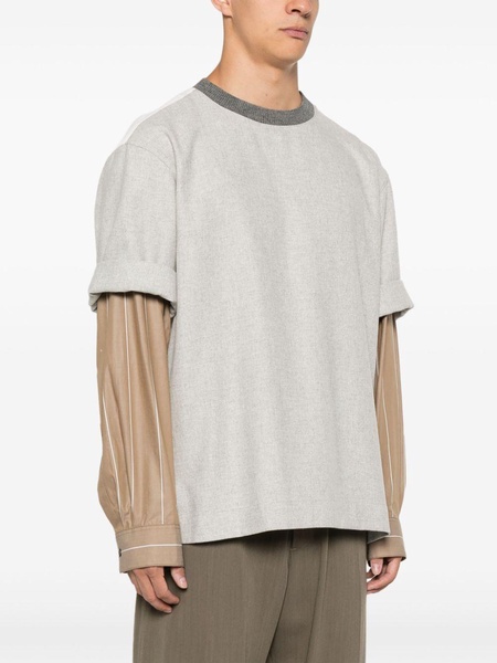 Dries Van Noten Paneled Design T Shirt