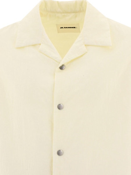 JIL SANDER 24SS Men's White Jacket for the Modern Gentleman