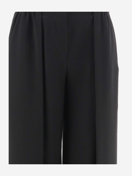 Giorgio Armani Soft Pants In Technical Cady