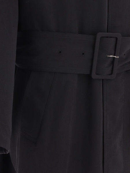 Belted Trench Coat Coats Black