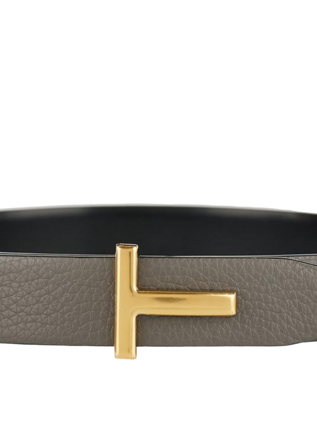 Tom Ford Belt With Logo Plaque