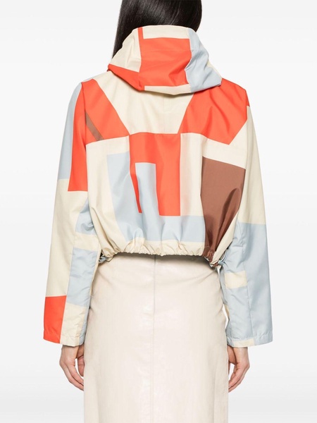 Fendi Colorblock Nylon Windbreaker