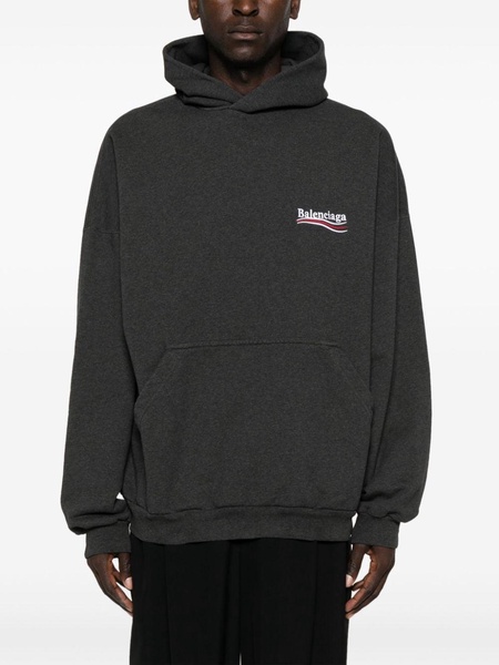 Balenciaga Political Campaign Cotton Hoodie