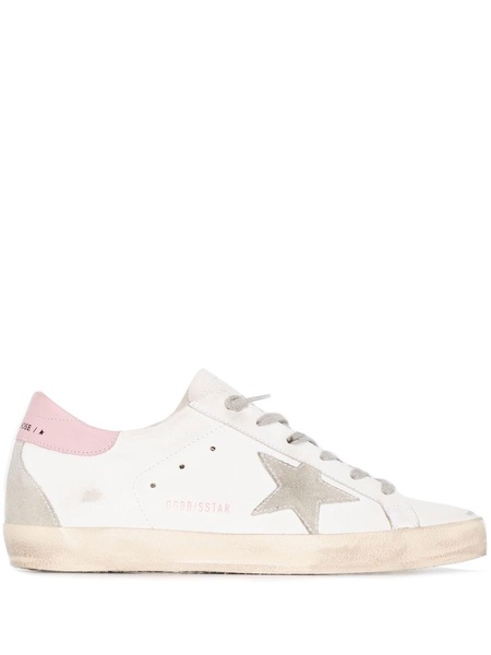 Super Star Multicolor Leather Sneakers Golden Goose Woman