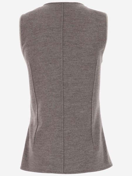 Giorgio Armani Single Breasted Cashmere Vest