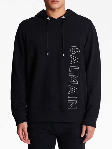 Balmain Embossed Reflect Hoodie Clothing