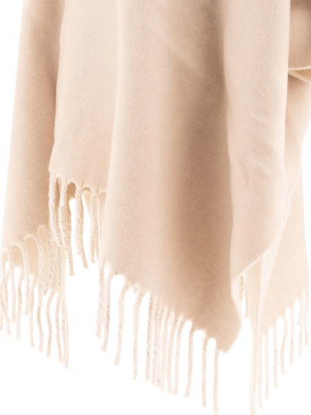 Brunello Cucinelli Wool And Cashmere Double Knit Poncho