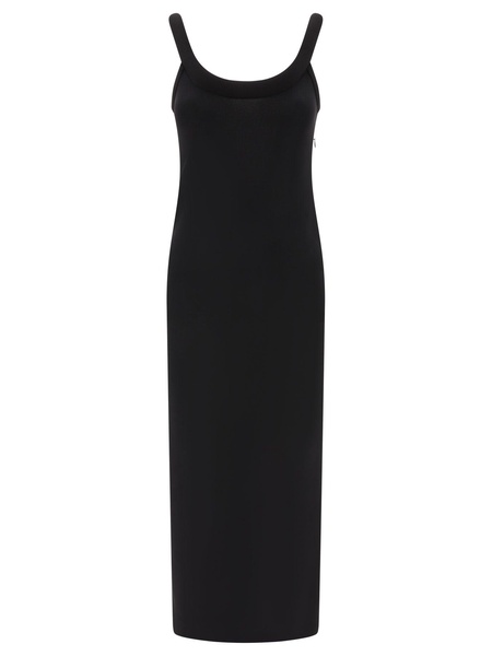 ALEXANDER MCQUEEN Sleek Bodycon Dress in Luxurious Black for Women