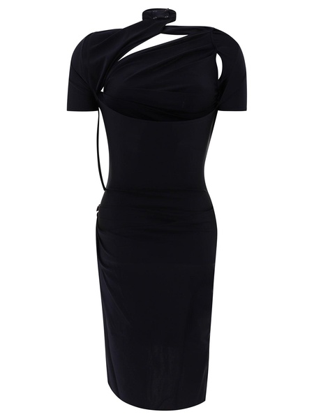 Coperni Asymmetric Draped Dress