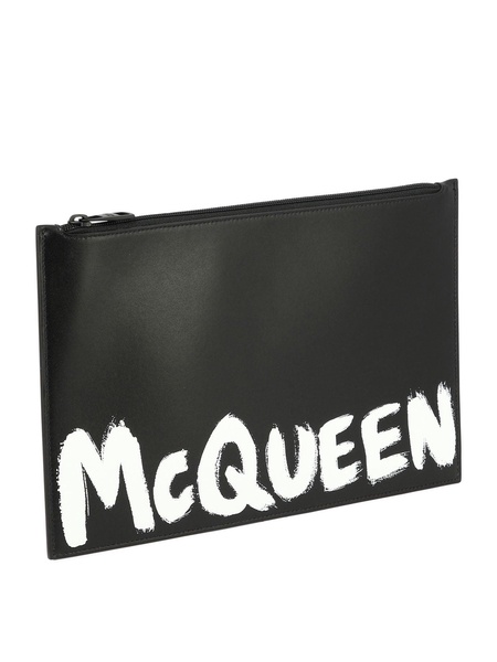 Alexander Mc Queen "Mc Queen Graffiti" Clutch