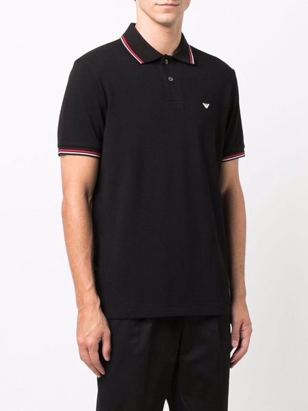 Emporio Armani Logo Cotton Polo Shirt